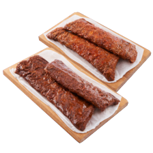 Gegrilde spareribs kant-en-klaar